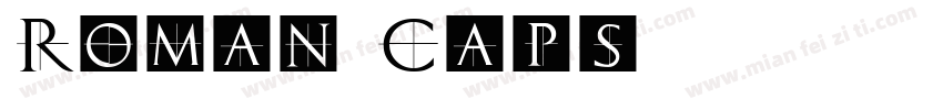 Roman Caps字体转换